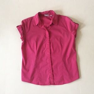 Liz Claiborne Stretch Button Down Top